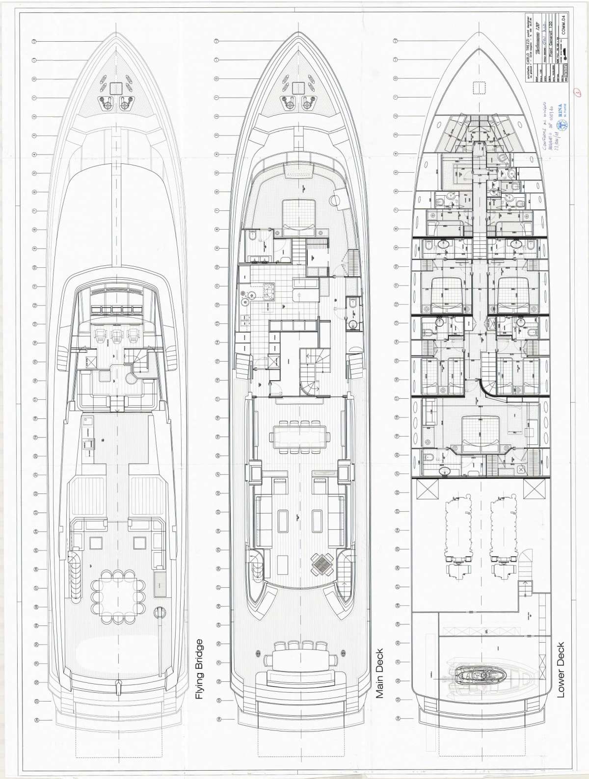 RINI V - Boat Interior Layout