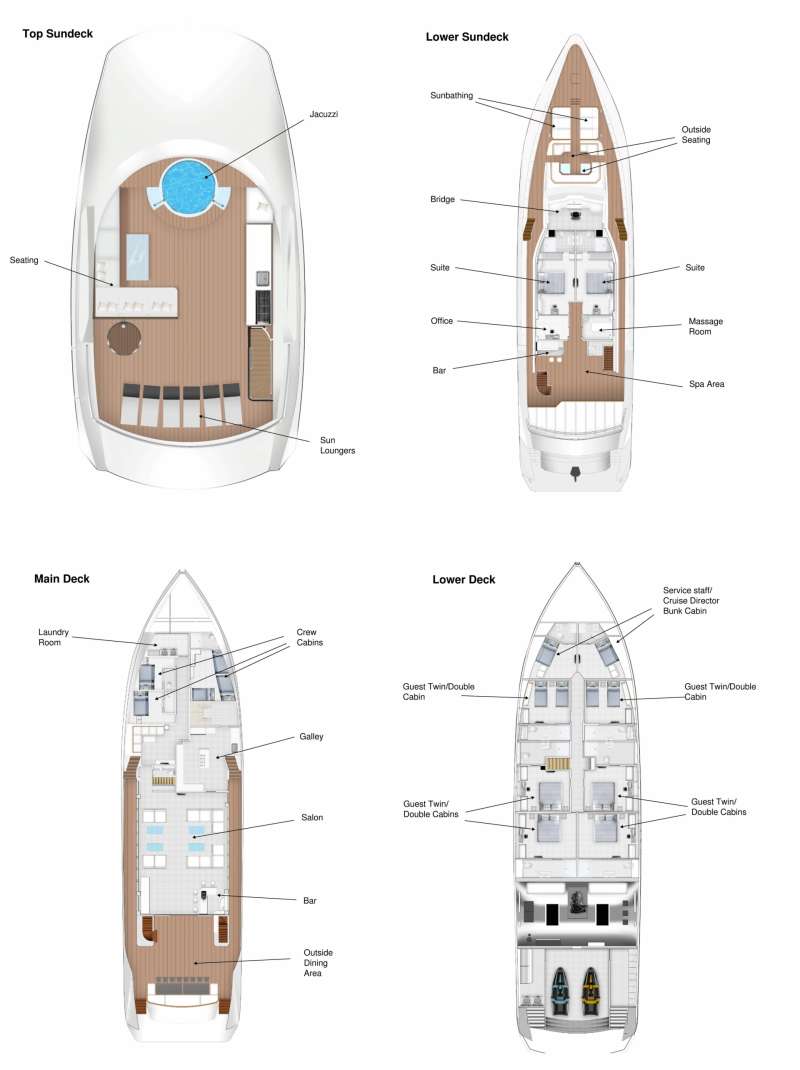 SEAREX - Boat Interior Layout