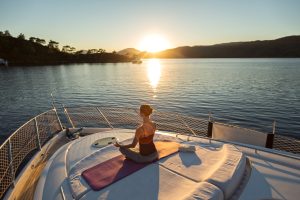 Yoga and Wellness in a Crewed Yacht Charter